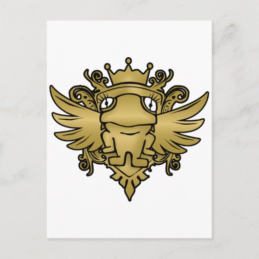 WeeFrog Postkarte (Vorderseite)