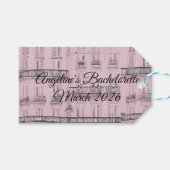 Weekend a Paris Geschenkanhänger (Vorderseite (Horizontal))