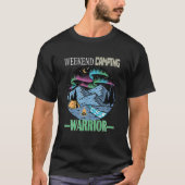 Weekend Camping Warrior Camper RV T-Shirt (Vorderseite)