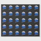 Weekend Forecast  100% Chance  Geschenkpapier (Flach)