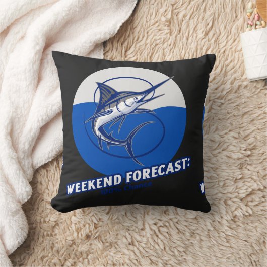 Weekend Forecast  100% Chance  Kissen (Decke)