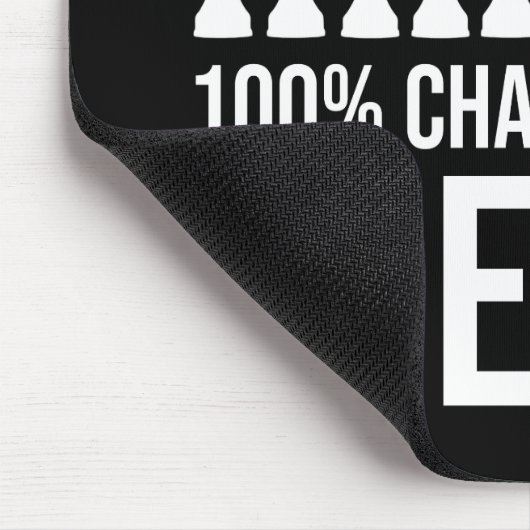 Weekend Forecast - 100% Chance of Chess Mousepad (Ecke)