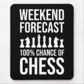 Weekend Forecast - 100% Chance of Chess Mousepad (Vorne)