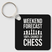 Weekend Forecast - 100% Chance of Chess Schlüsselanhänger (Vorderseite)