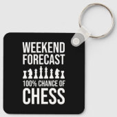 Weekend Forecast - 100% Chance of Chess Schlüsselanhänger (Rückseite)