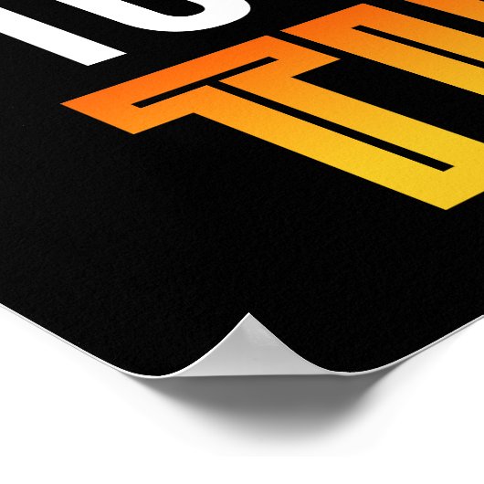 Weekend Forecast - 100% Chance of Tiki Bars Poster (Ecke)