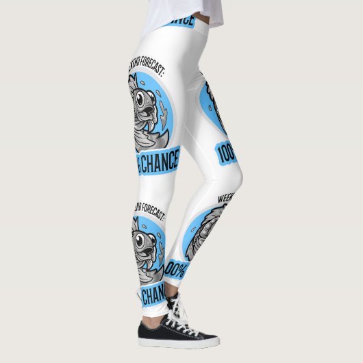 Weekend Forecast 100% Chance T-Shirt Leggings (Rechts)