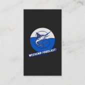 Weekend Forecast  100% Chance  Visitenkarte (Vorderseite)