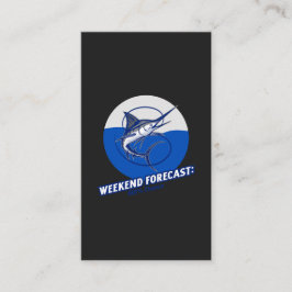 Weekend Forecast 100% Chance Visitenkarte