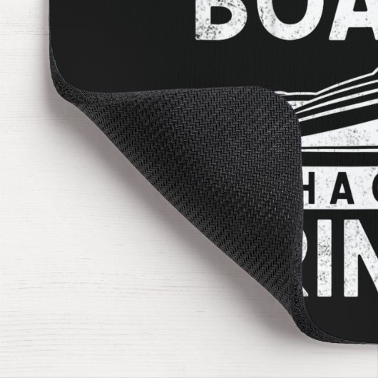 Weekend Forecast Boating With A Chance Of Drinking Mousepad (Ecke)