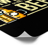 Weekend Forecast Crawfish Beer Funny Crayfish Dad  Poster (Ecke)