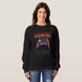 Weekend Forecast Gaming With A Chance Of Sleeping Sweatshirt (Vorne ganz)