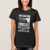 Weekend Forecast Robotics With A Chance Of Sleepin T-Shirt (Vorderseite)