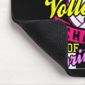 Weekend Forecast Volleyball With Chance of Drinkin Mousepad (Ecke)