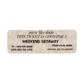 Weekend Getaway-Geschenk (Vorne)