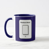 Weekend Mode Toggle Minimal UI Design Tasse (Links)