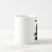 Weekend Ninja Funny Niedlich Japan Cartoon Kaffeetasse (Mittel)