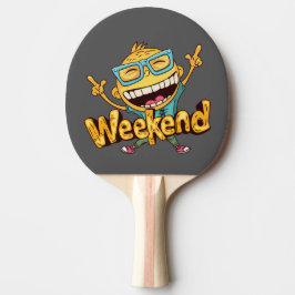 Weekend Ping Pong Paddle Tischtennis Schläger