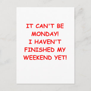 WEEKEND.png Postkarte