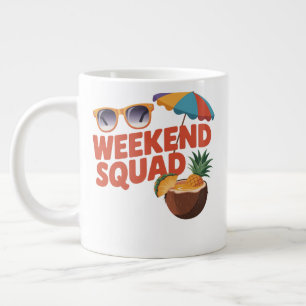 Weekend Squad Jumbo-Tasse