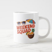 Weekend Squad Jumbo-Tasse (Rechts)