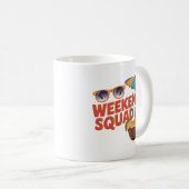 Weekend Squad Kaffeetasse (VorderseiteRechts)
