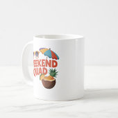 Weekend Squad Kaffeetasse (Vorderseite Links)