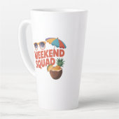Weekend Squad Milchtasse (Linke Ecke)