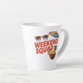 Weekend Squad Milchtasse (Rechte Ecke)