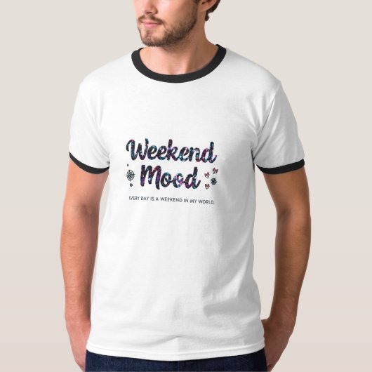 Weekend-Stimmung – Fly Free Ringer T-Shirt (Vorderseite)