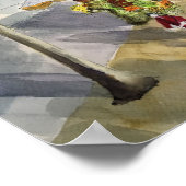 "Weekend Stroll" Poster (Ecke)