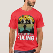 Weekends Are For Hiking Nature Camping boy T-Shirt (Vorderseite)