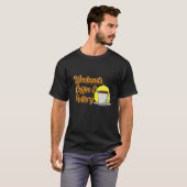 Weekends Coffee Potterie Clay Artist Keramik Graph T-Shirt (Vorne ganz)