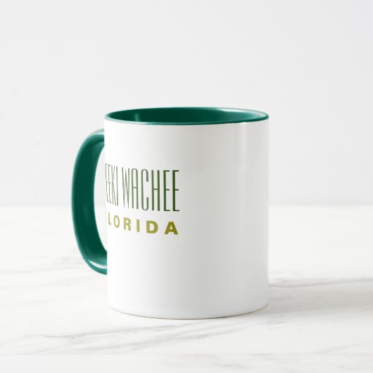 Weeki Wachee Florida Tasse (Vorderseite Links)