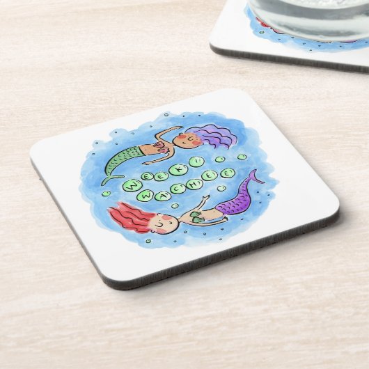 Weeki Wachee Getränkeuntersetzer (Linke Seite)