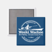 Weeki Wachee River (SK) Magnet (Vorderseite/Rückseite)