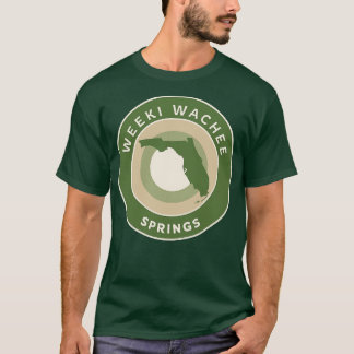 Weeki Wachee Springs Staat Park Florida Bullseye T-Shirt