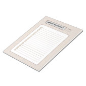 Weekly Checklist Planner Notizblock (angewinkelt)