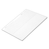 Weekly Habit Tracker,To Do List, Printable Planner Notizblock (angewinkelt)