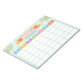 Weekly Plananner Paper Notepad Notizblock (angewinkelt)