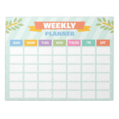 Weekly Plananner Paper Notepad Notizblock (Vorderseite)