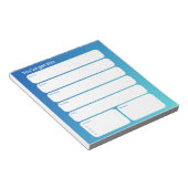 Weekly Planner Notepad – Weekday Layout Notizblock (angewinkelt)