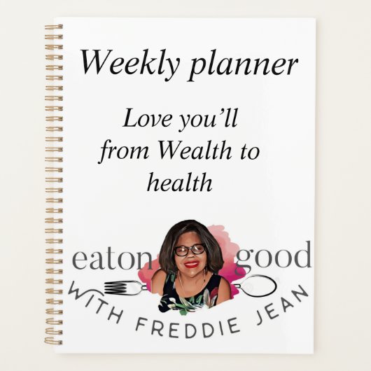 Weekly planner planer (Vorderseite)