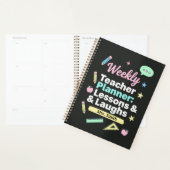 Weekly Teacher Planner: Lessons & Laughs  Planer (Anzeige)