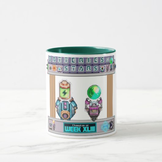 Weekly Trophy Synthesis Batteries&Stars Mug Tasse (Zentrum)