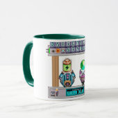 Weekly Trophy Synthesis Batteries&Stars Mug Tasse (Vorderseite Links)