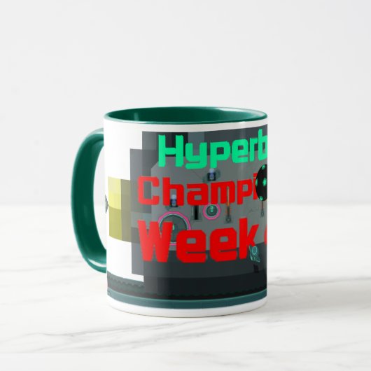 Weekly Trophy Synthesis Hyperball Mug Tasse (Vorderseite Links)