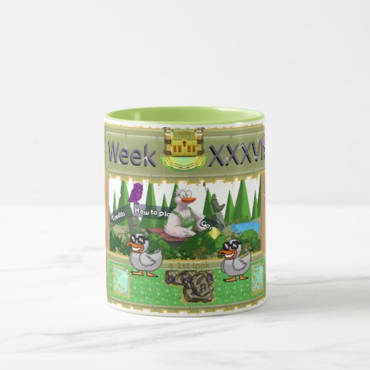 Weekly Trophy Synthesis Mug Tasse (Zentrum)