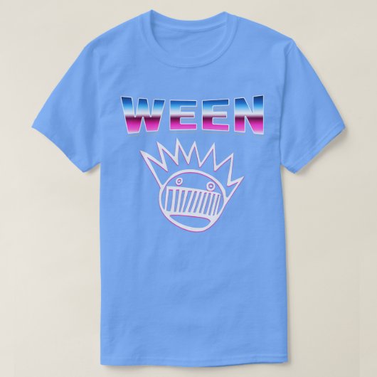 Ween 90er Chrome T-Shirt (Design vorne)