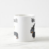 Weencraft Dackel-Hexe lustig Kaffeetasse (Mittel)